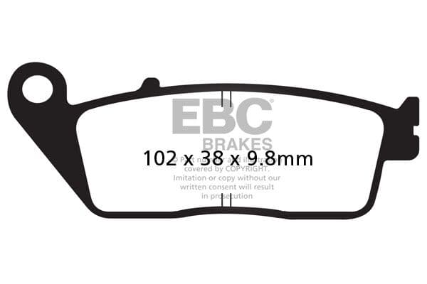 SFAC Carbon Series Scooter Brake Pads