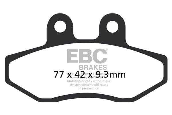 SFAC Carbon Series Scooter Brake Pads