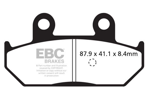 SFAC Carbon Series Scooter Brake Pads