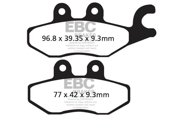 SFAC Carbon Series Scooter Brake Pads
