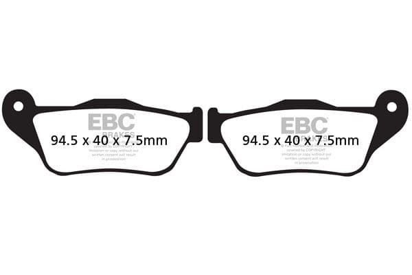 SFAC Carbon Series Scooter Brake Pads