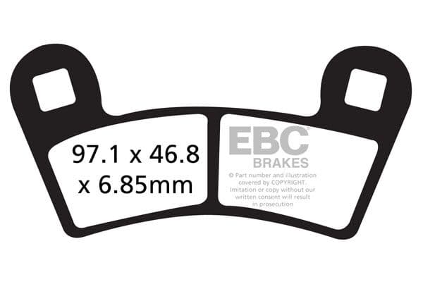 TT Sport Carbon Fusion Brake Pads