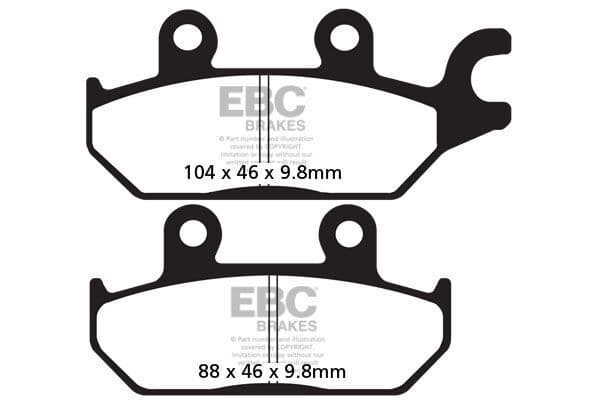TT Sport Carbon Fusion Brake Pads