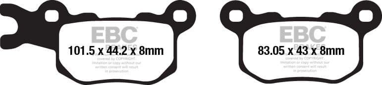 TT Sport Carbon Fusion Brake Pads