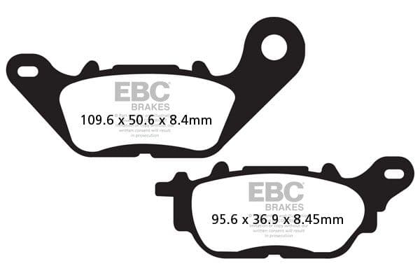 SFAC Carbon Series Scooter Brake Pads