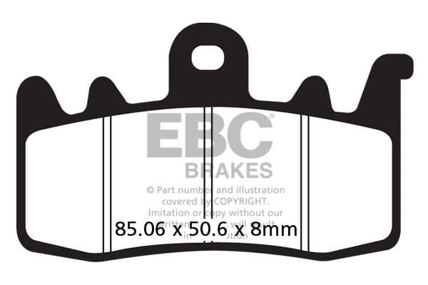 FA Series Organic Brake Pads