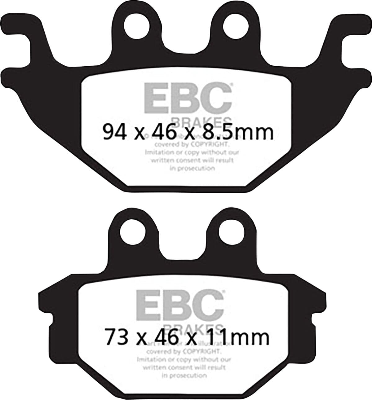 SFAC Carbon Series Scooter Brake Pads