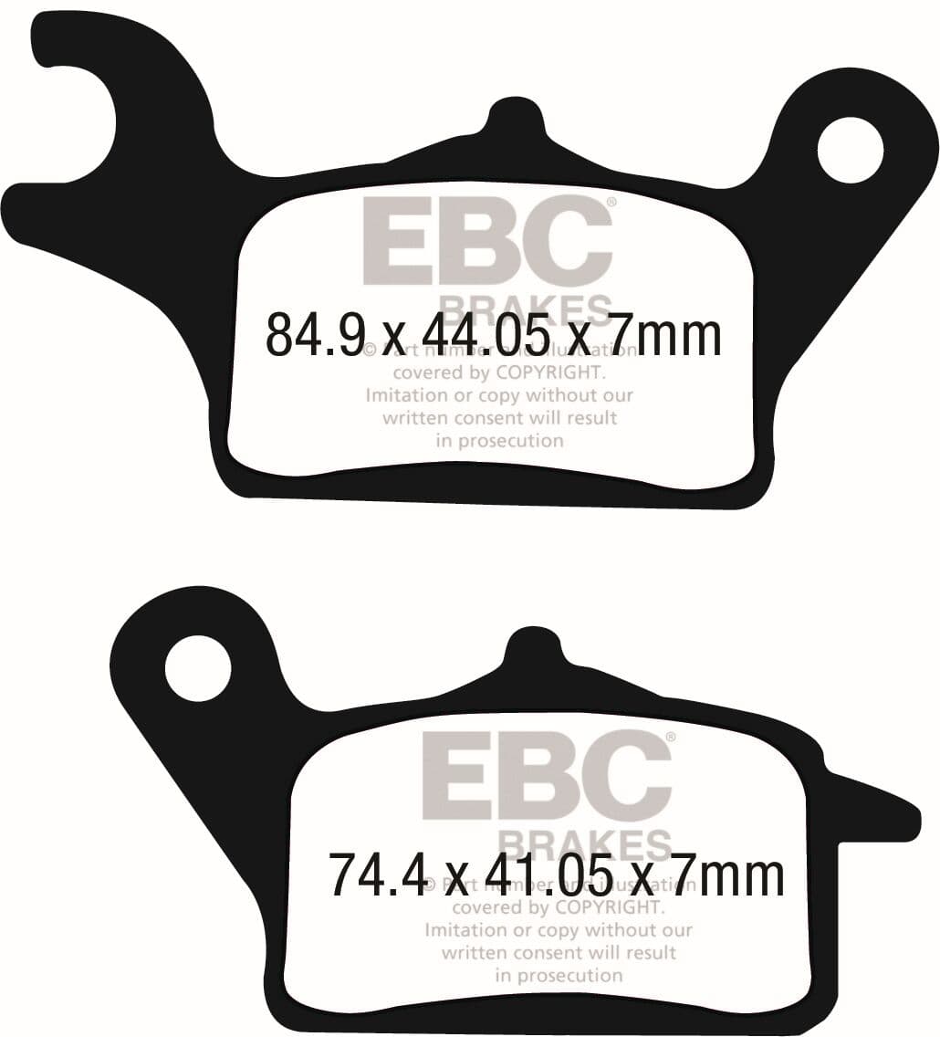 SFAC Carbon Series Scooter Brake Pads