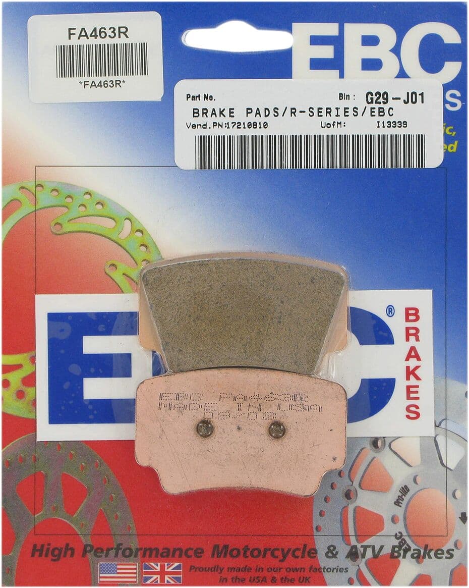 Long-Life Sintered "R" Brake Pads
