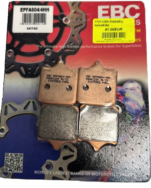 EPFA Series Extreme Pro Sindered Brake Pads
