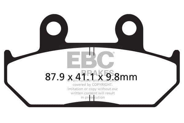 Vee Semi-Sintered Brake Pads