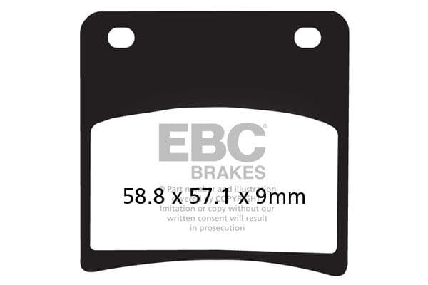 Vee Semi-Sintered Brake Pads