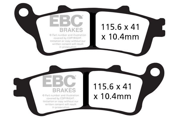 Vee Semi-Sintered Brake Pads