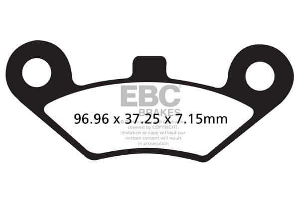 R Series Heavy Duty Sindered Brake Pads