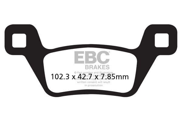 R Series Heavy Duty Sindered Brake Pads