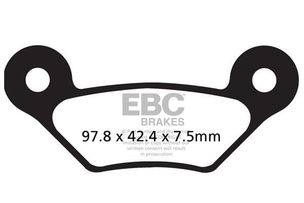 R Series Heavy Duty Sindered Brake Pads