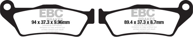 FA-HH Series Sindered Brake Pads