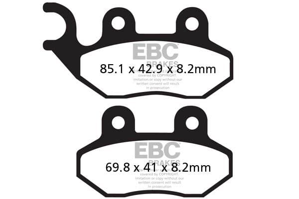 FA-HH Series Sindered Brake Pads