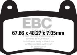 FA-HH Series Sindered Brake Pads