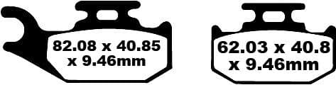 TT Sport Carbon Fusion Brake Pads