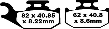 TT Sport Carbon Fusion Brake Pads