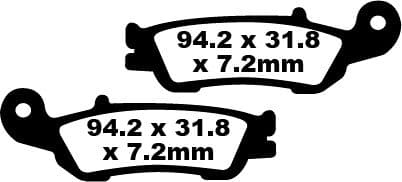 TT Sport Carbon Fusion Brake Pads