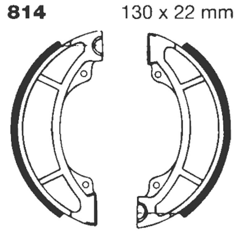 "G" Grooved Brake Shoe