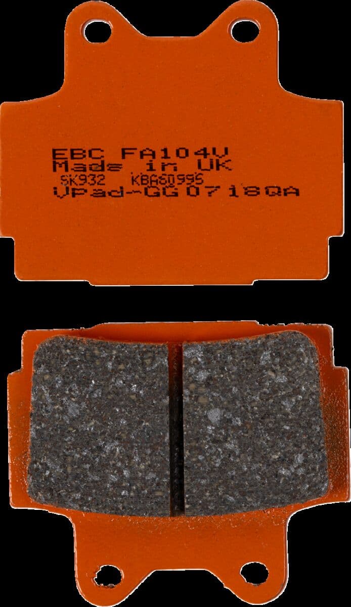Organic Base "FA" Brake Pads