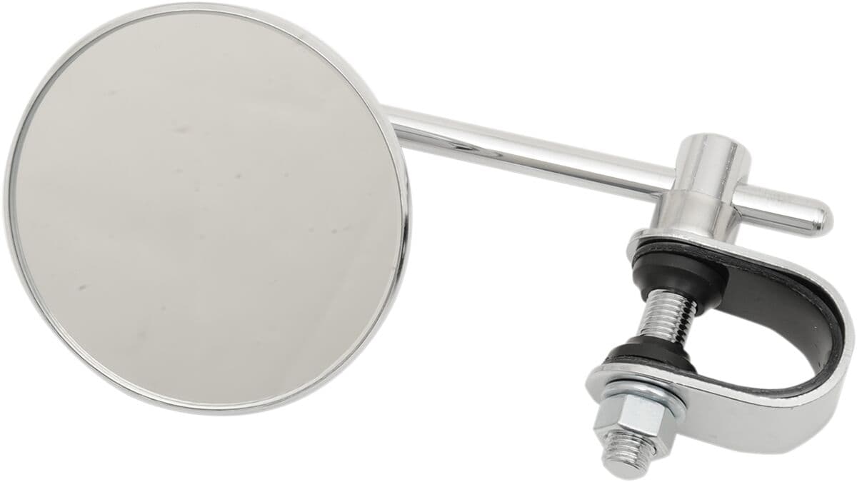 3" Chrome Stamped Mirror