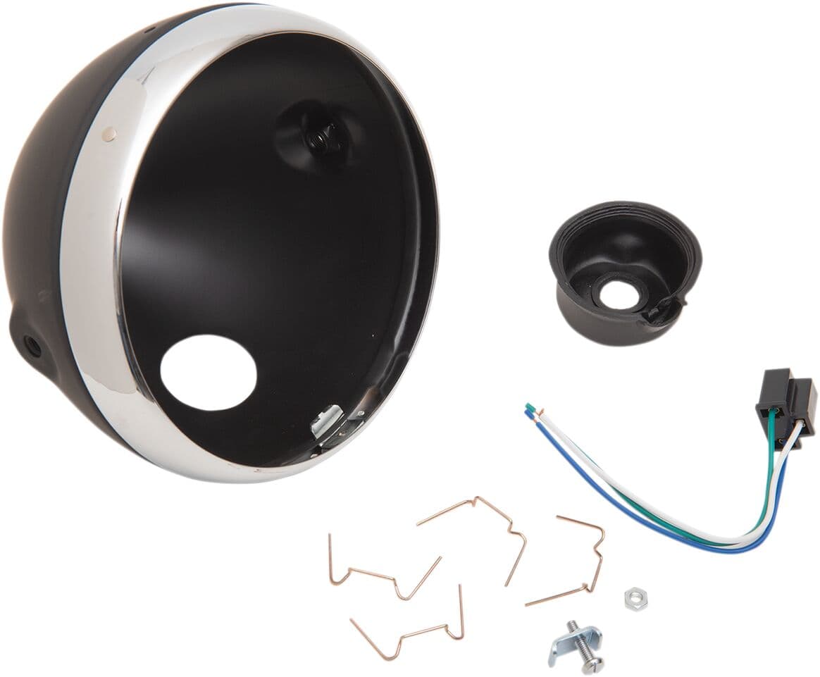 Lucas Style 7" Side Mount Headlight Shells