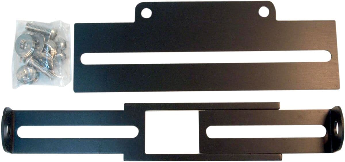 Universal License Plate and Turn Signal Mounting Bracket