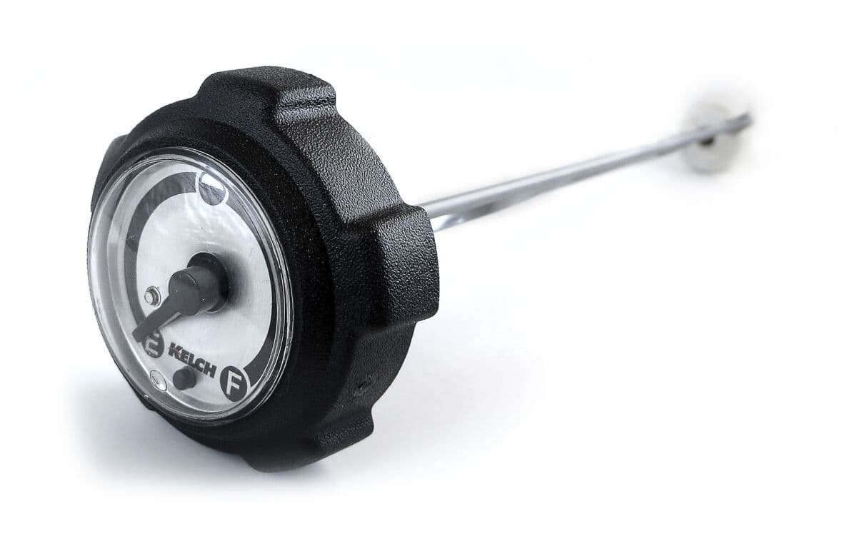 Non-Vented Gas Cap with Fuel Gauge