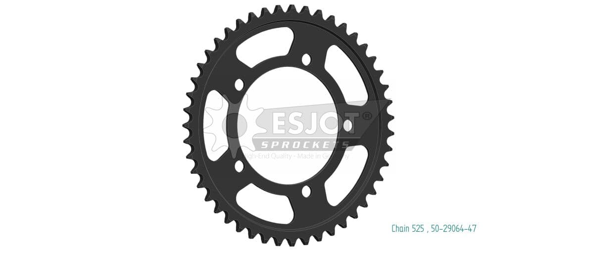 STANDARD SPROCKET REAR 525
