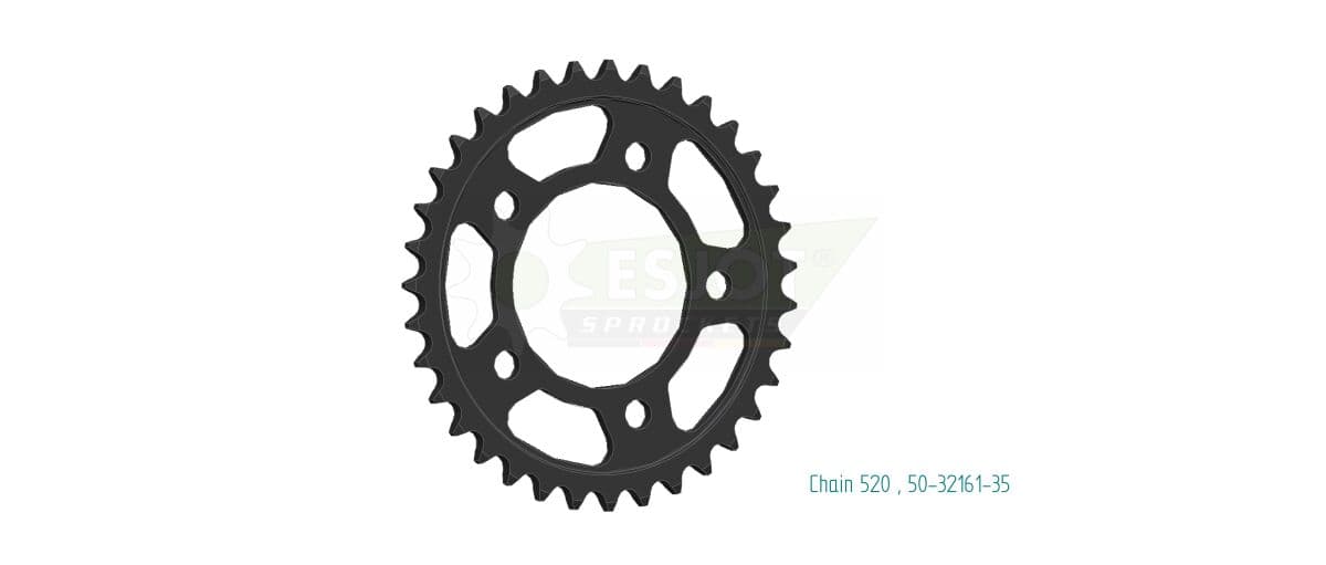 STANDARD SPROCKET REAR 520