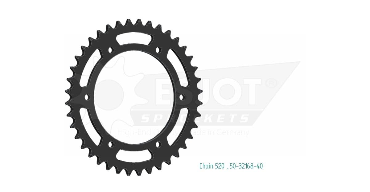 STANDARD SPROCKET REAR 520
