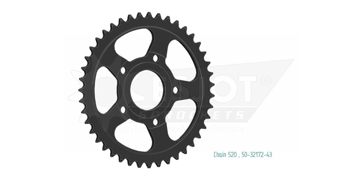 STANDARD SPROCKET REAR 520