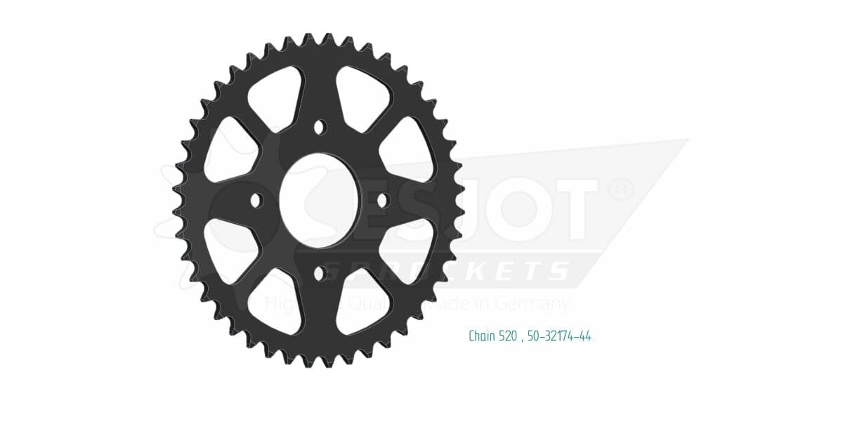 STANDARD SPROCKET REAR 520