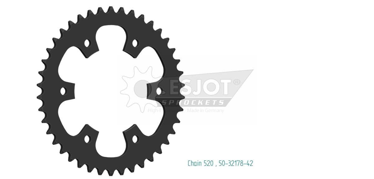 STANDARD SPROCKET REAR 520