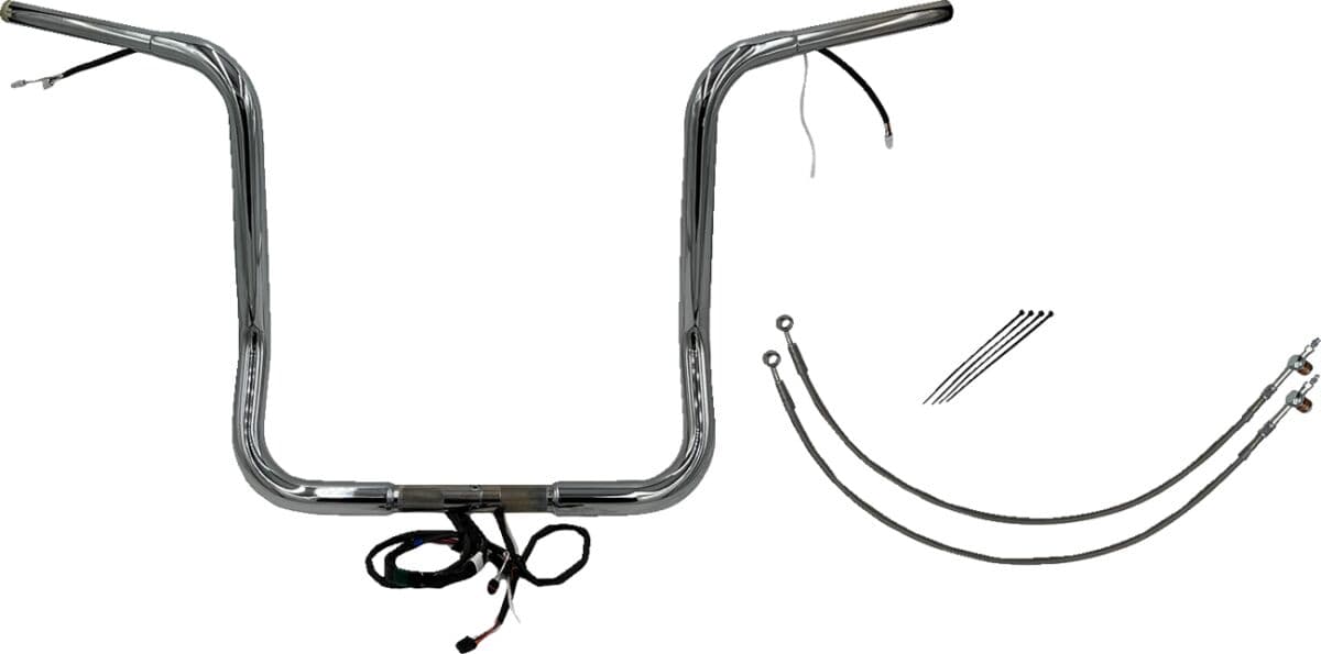 EZ Install Wired 1-1/4" Round Top Handlebar Kit