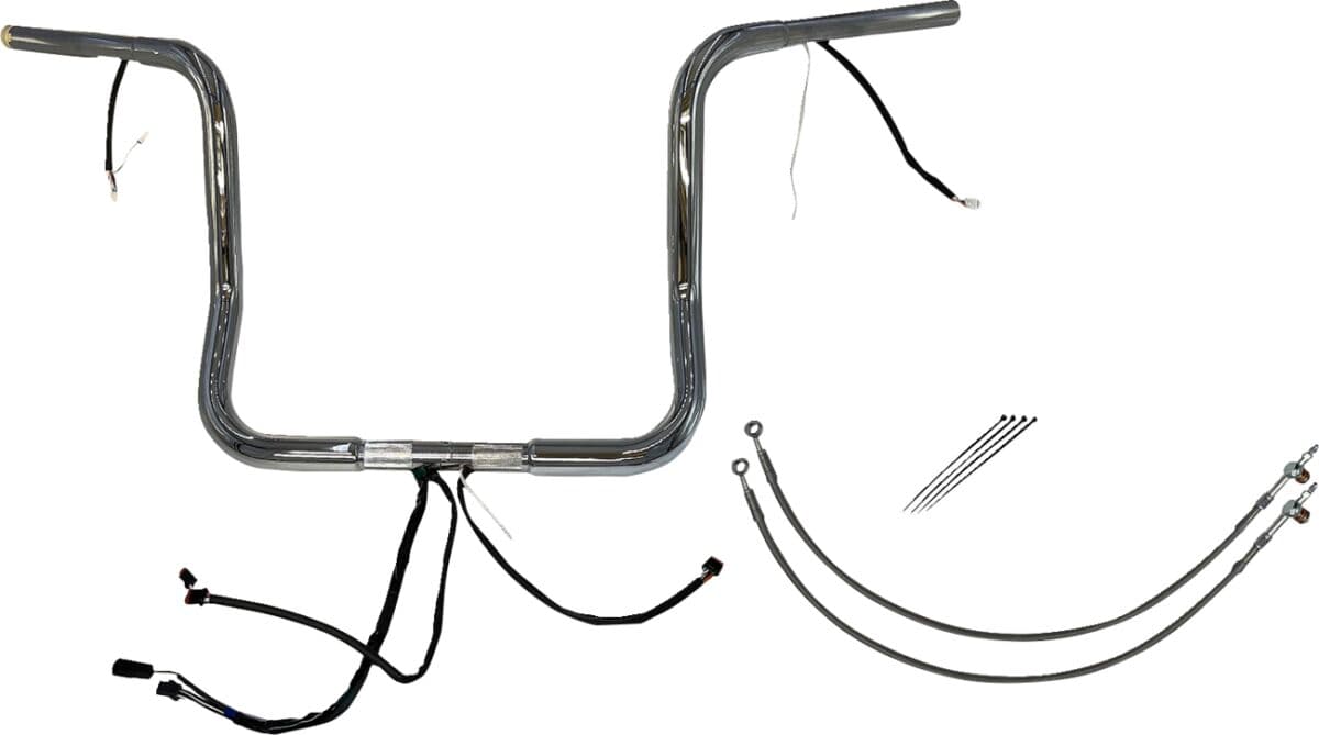 EZ Install Wired 1-1/4" Round Top Handlebar Kit