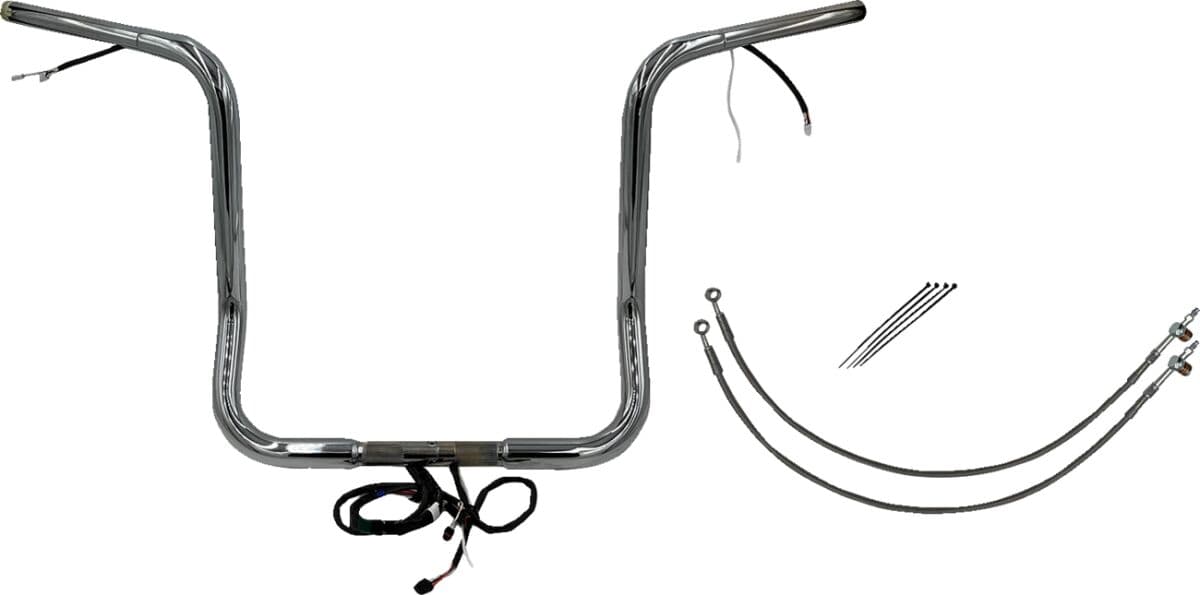EZ Install Wired 1-1/4" Round Top Handlebar Kit