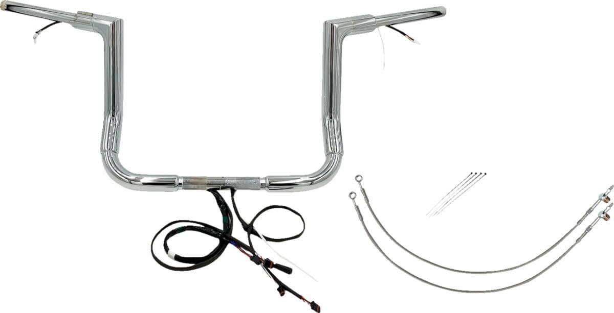 EZ Install Wired 1-1/2" Flat Top Handlebar Kit