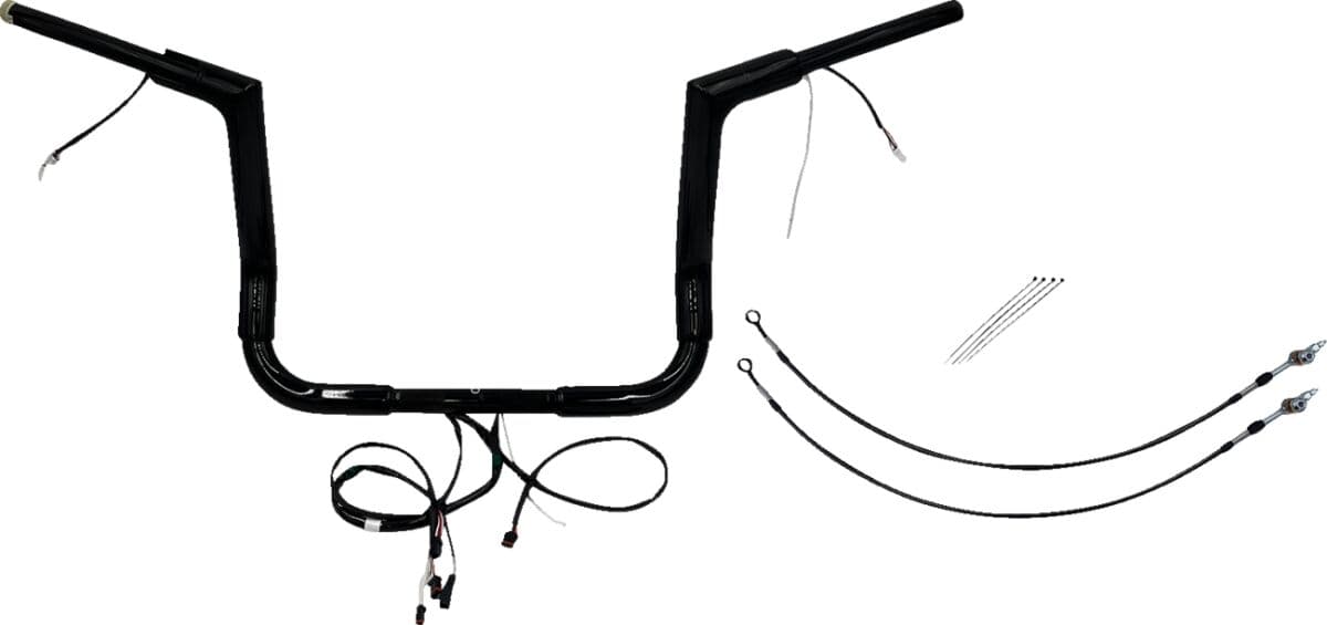 EZ Install Wired 1-1/2" Flat Top Handlebar Kit