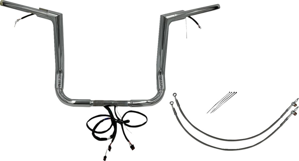 EZ Install Wired 1-1/2" Flat Top Handlebar Kit