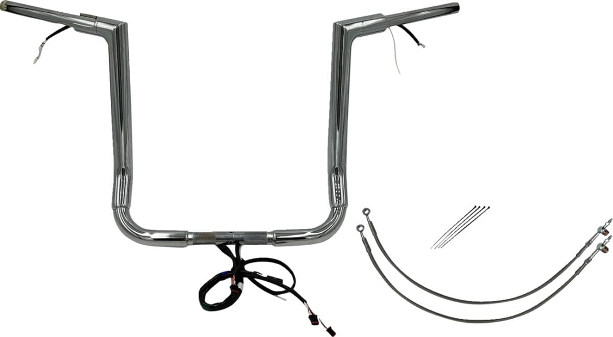 EZ Install Wired 1-1/2" Flat Top Handlebar Kit