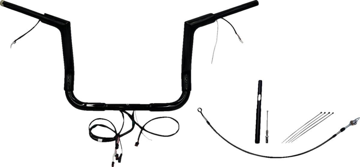 EZ Install Wired 1-1/2" Flat Top Handlebar Kit