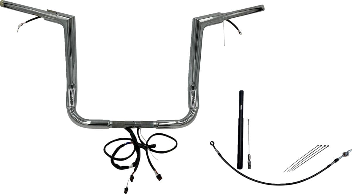 EZ Install Wired 1-1/2" Flat Top Handlebar Kit