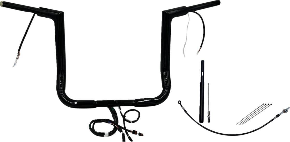 EZ Install Wired 1-1/2" Flat Top Handlebar Kit