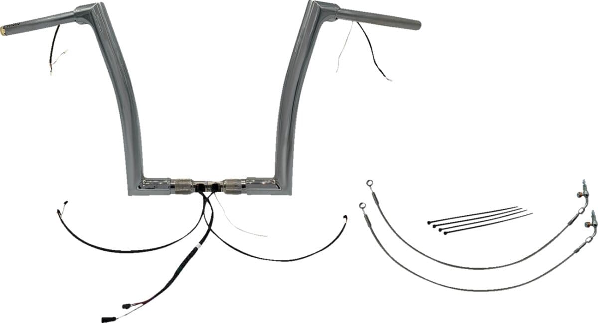 EZ Install Wired 1-1/2" Flat Top Handlebar Kit