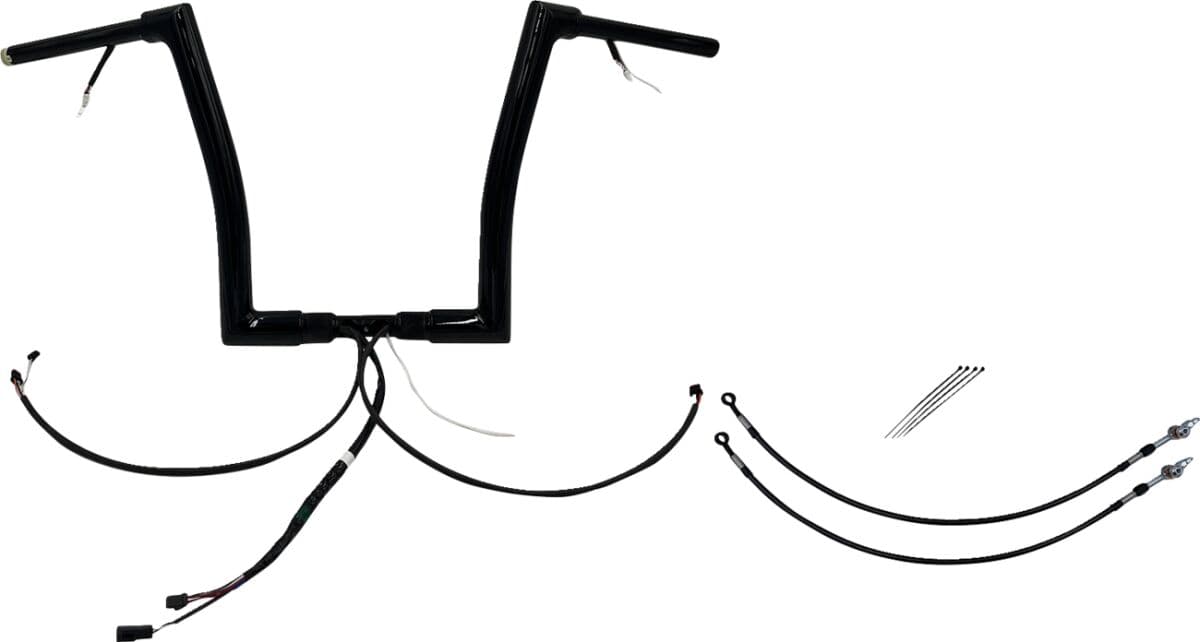 EZ Install Wired 1-1/2" Flat Top Handlebar Kit